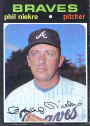 1971 Topps Baseball Cards      030      Phil Niekro